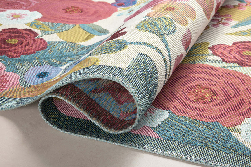 Perennial Rug 04 | Rose / Multi