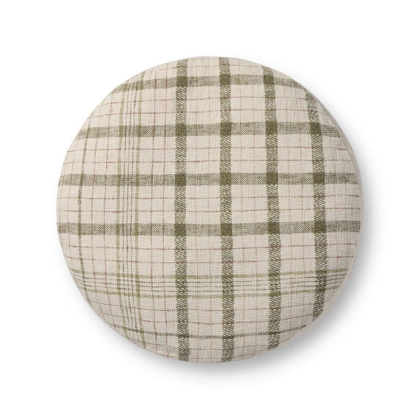Wallace Cream Pouf | CJPF002