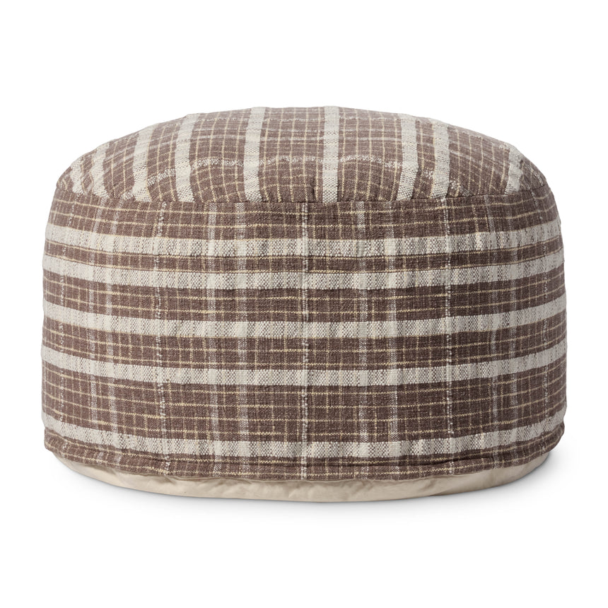 Wallace Chocolate Pouf | CJPF003