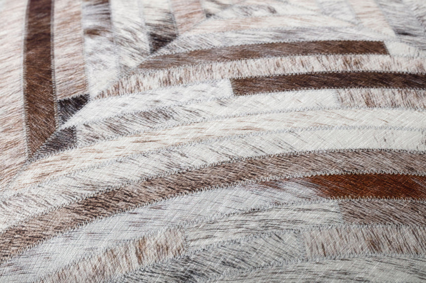 Faux Cowhide Floor Pillow