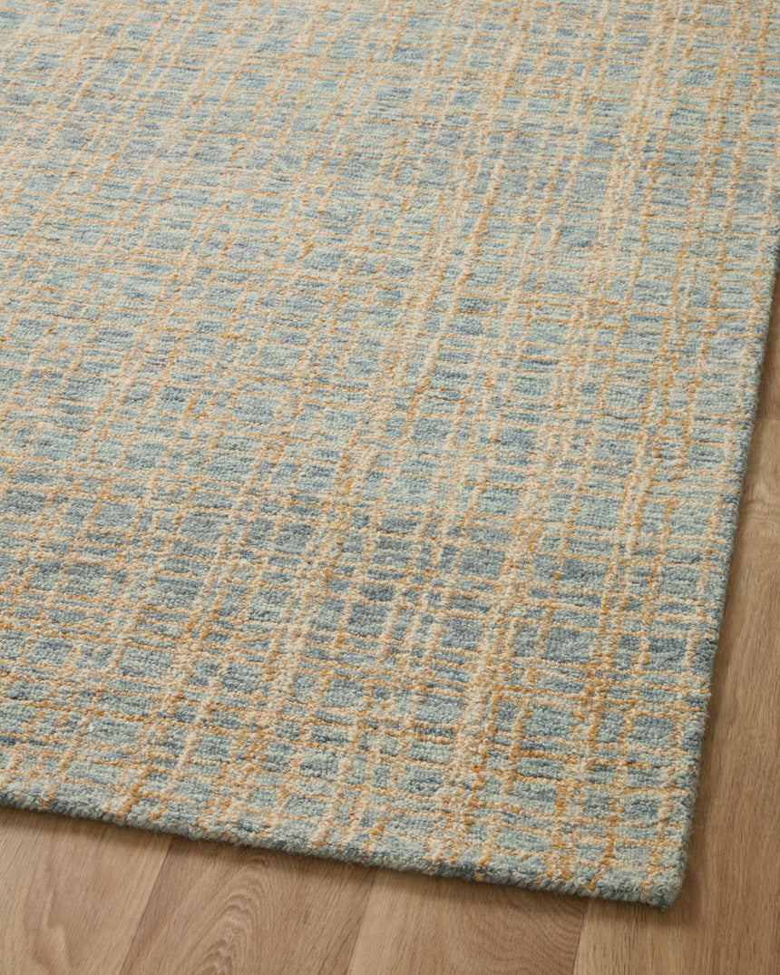 Polly Rug 03 | Blue / Sand