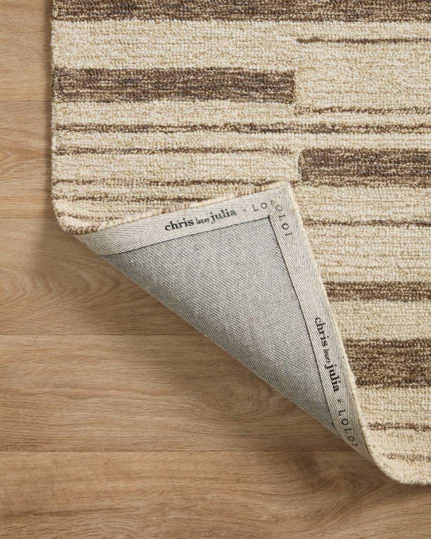 Polly Rug 04 | Beige / Tobacco