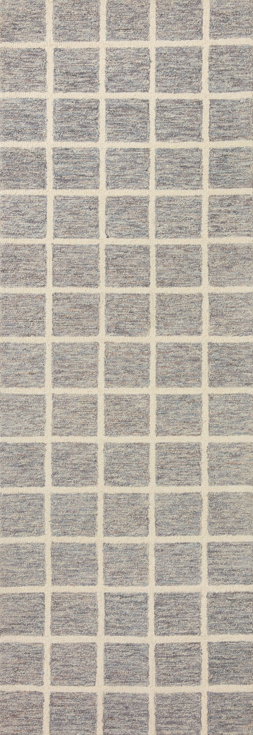 Polly Rug 05 | Slate / Ivory