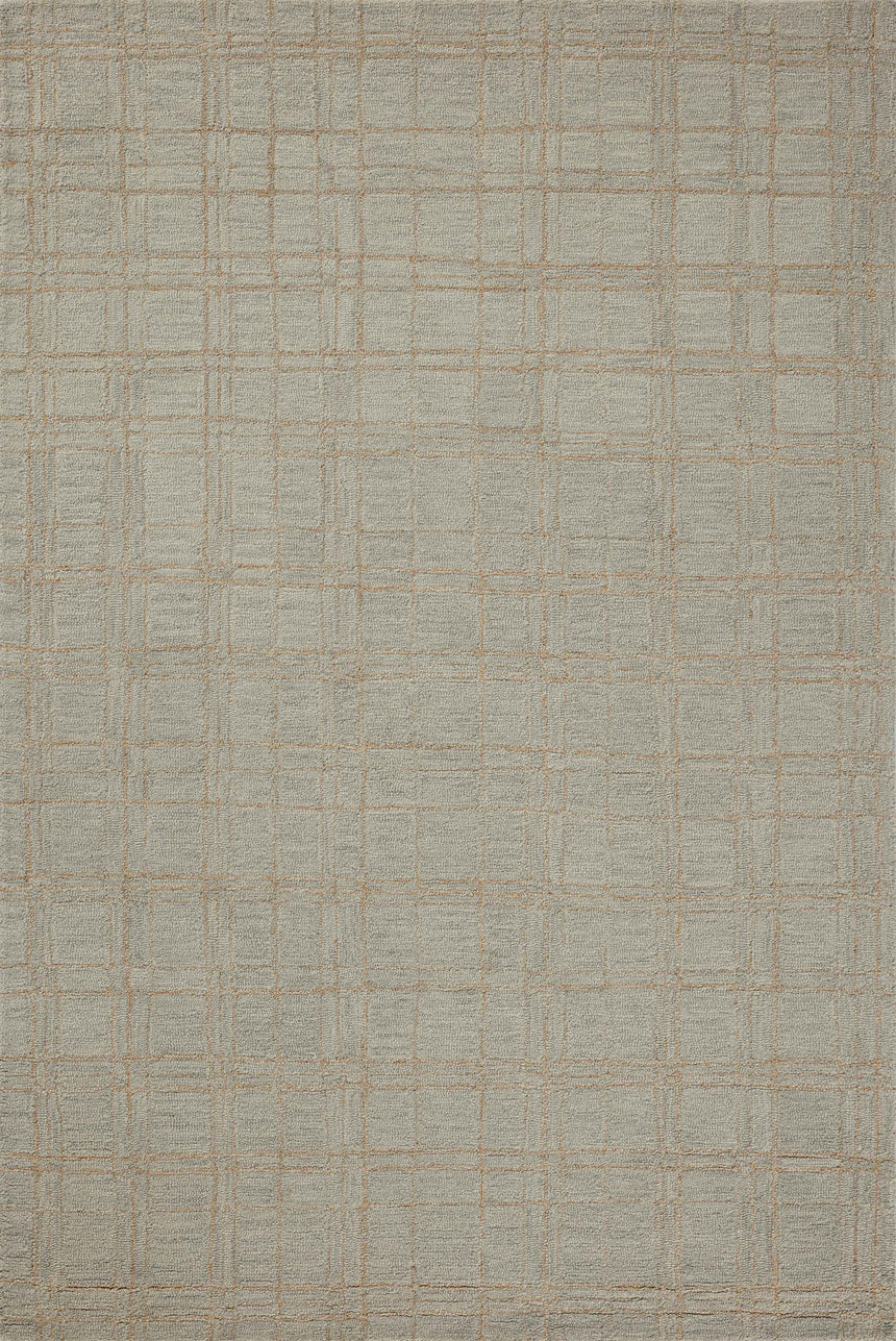 Polly Rug 09 | Fog / Wheat
