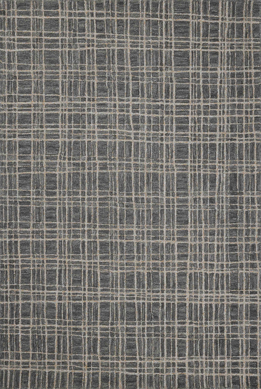 Polly Rug 11 | Graphite / Pebble