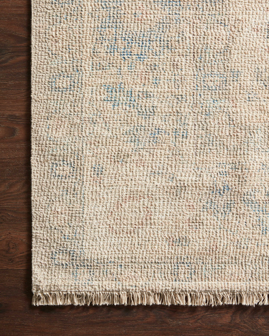 Priya Rug 05 | Natural / Blue