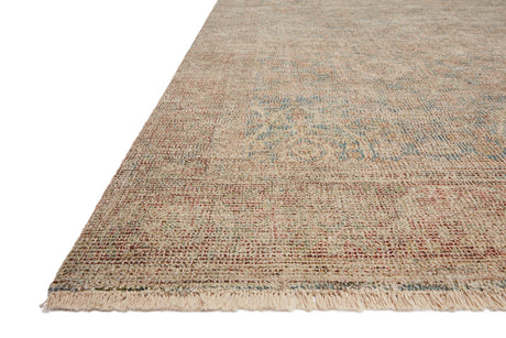 Priya Rug 06 | Denim / Rust