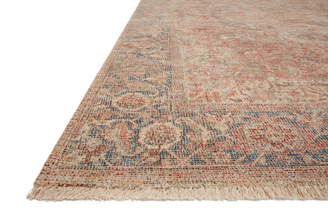 Priya Rug 07 | Brick / Navy