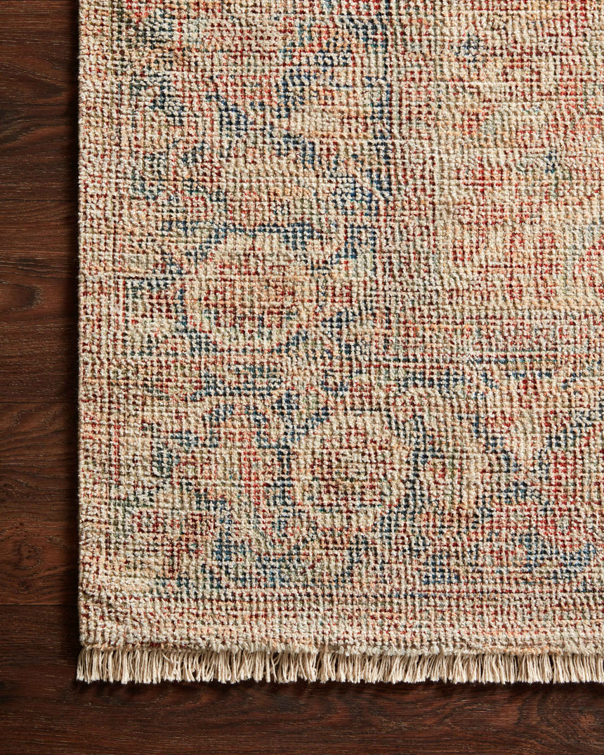 Priya Rug 07 | Brick / Navy