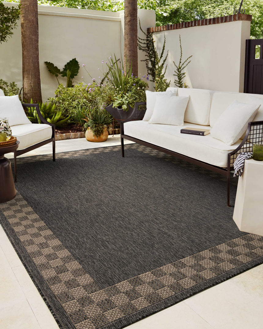 Providence Rug 01 | Charcoal / Natural