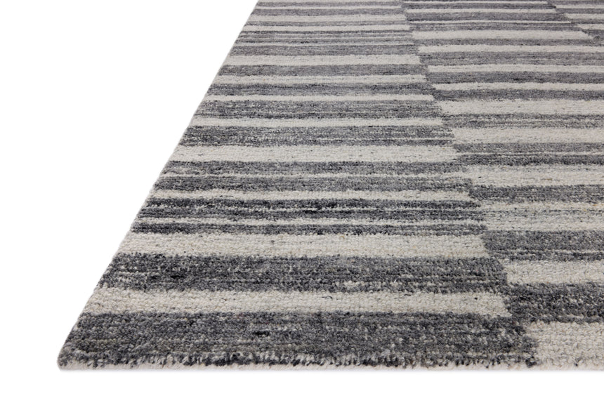 Rae Rug 02 | Charcoal / Mist