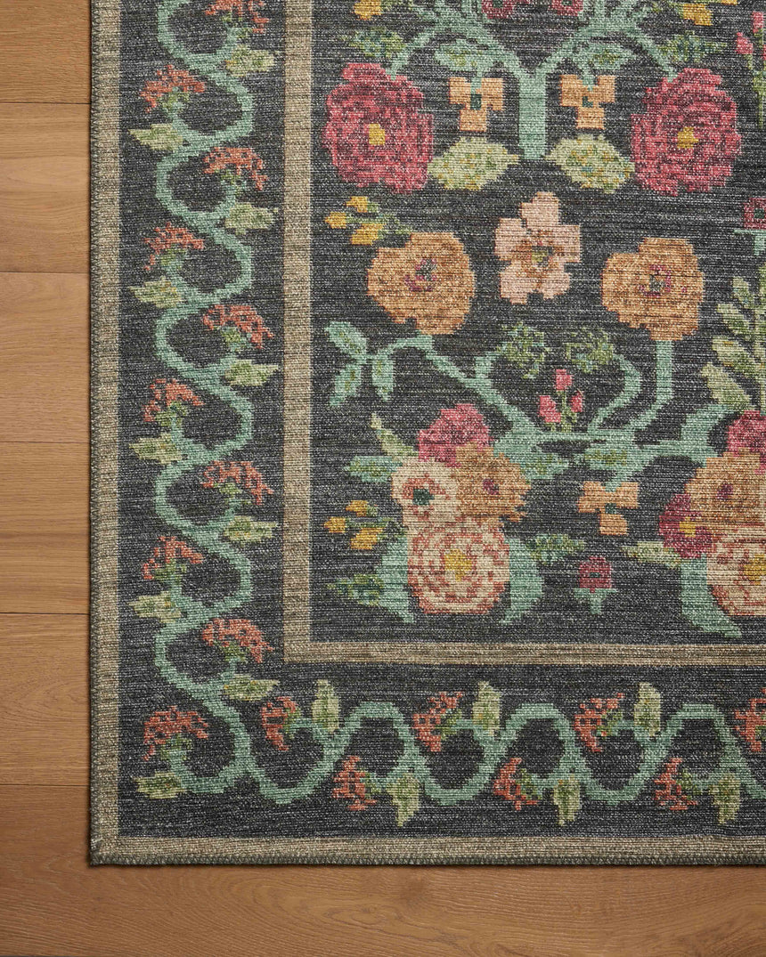 Rosa Rug 01 | Black