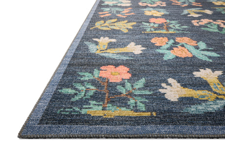 Rosa Rug 03 | Navy