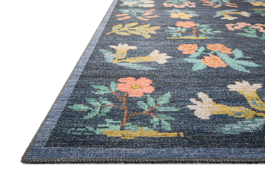 Rosa Rug 03 | Navy