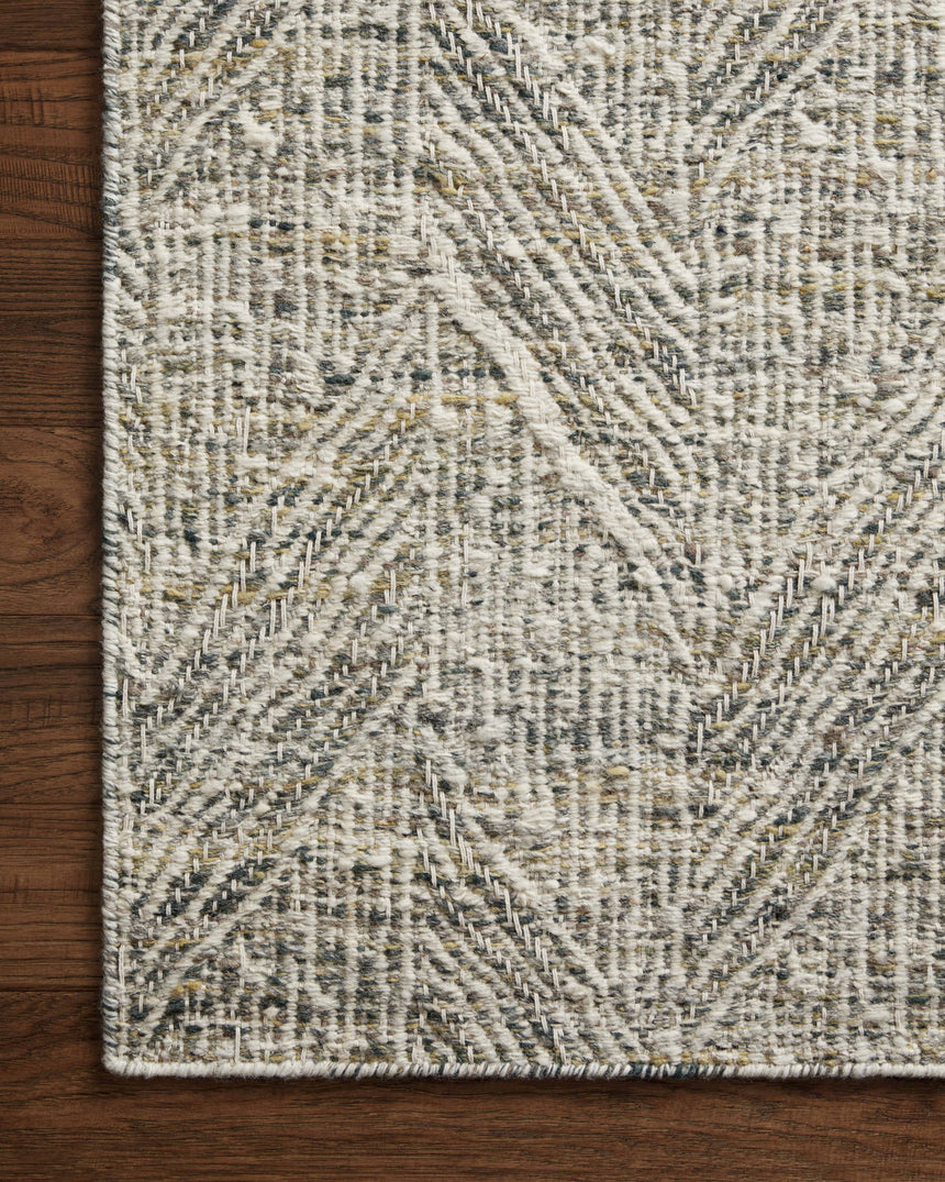 Raven Rug 01 | Moss / Ivory