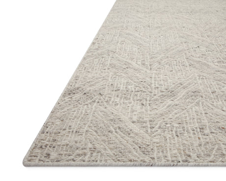 Raven Rug 01 | Silver / Ivory