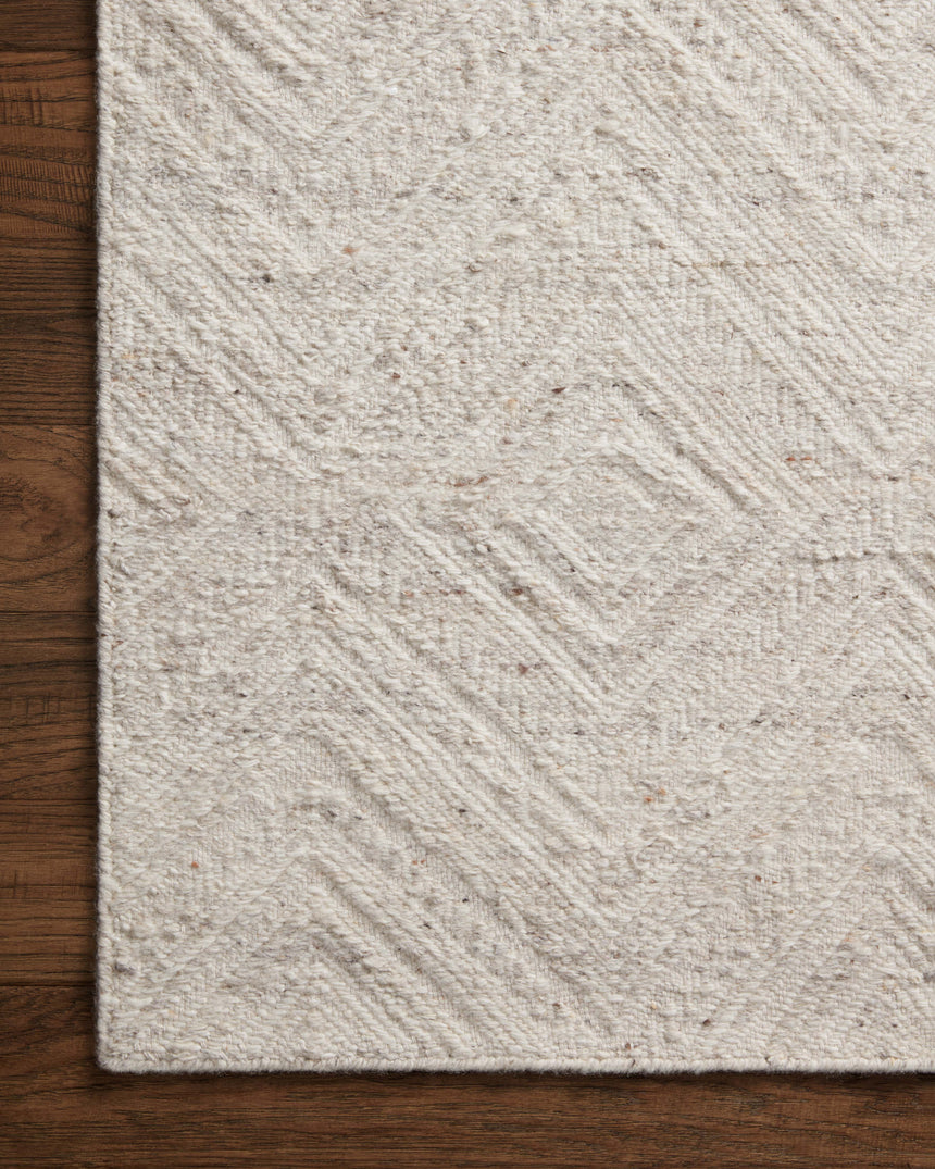 Raven Rug 04 | Ivory / Pebble