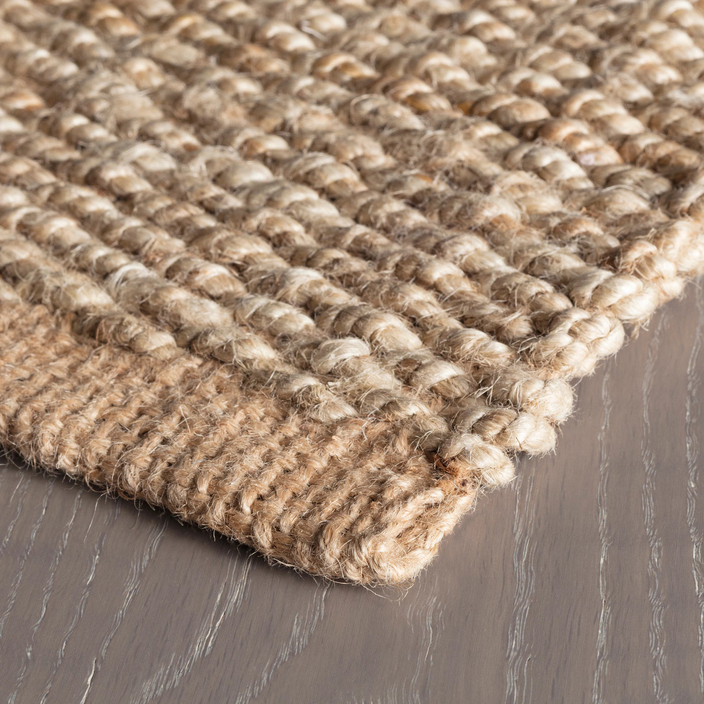 Jute Ticking Handwoven Rug