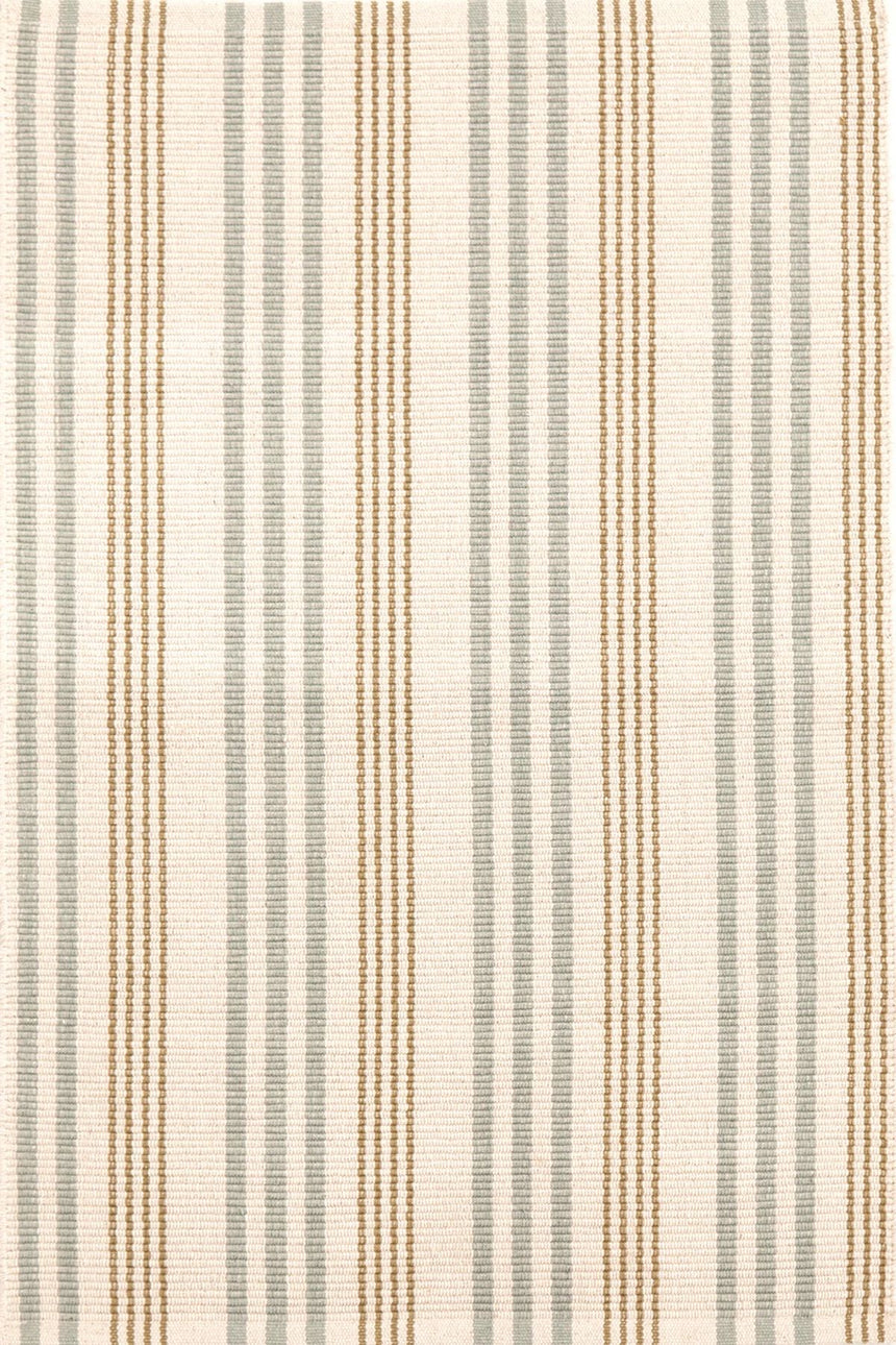 Olive Branch Handwoven Cotton Rug