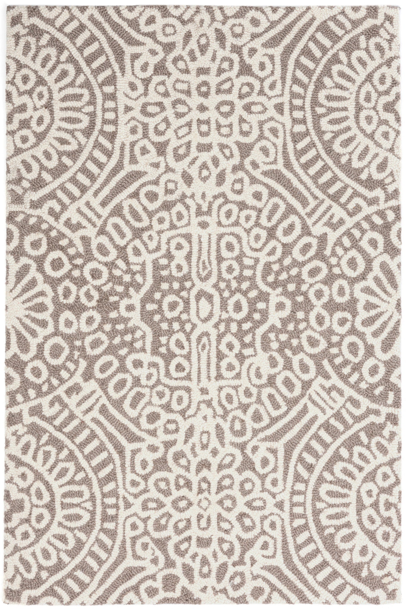 Temple Hand Micro Hooked Wool Rug