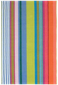 Mellie Stripe Handwoven Cotton Rug