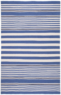 Rugby Stripe Handwoven Indoor/Outdoor Rug