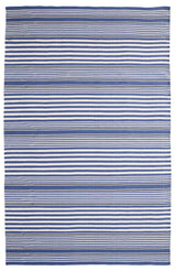 Rugby Stripe Handwoven Indoor/Outdoor Rug