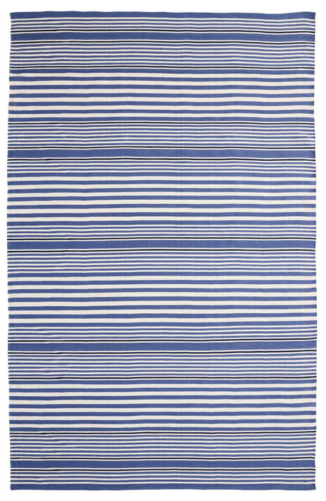 Rugby Stripe Handwoven Indoor/Outdoor Rug
