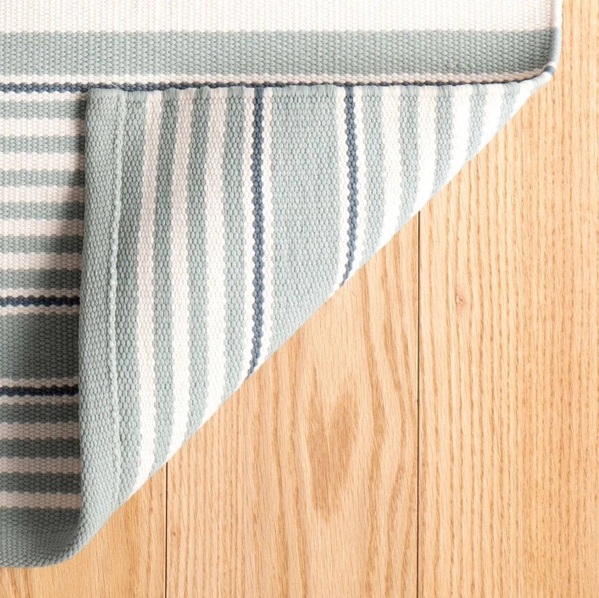 Rugby Stripe Handwoven Indoor/Outdoor Rug