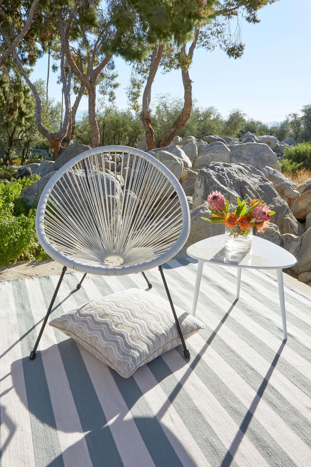 Catamaran Stripe Handwoven Indoor/Outdoor Rug