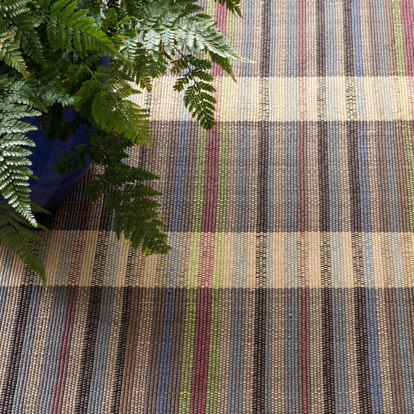 Swedish Rag Handwoven Indoor/Outdoor Rug