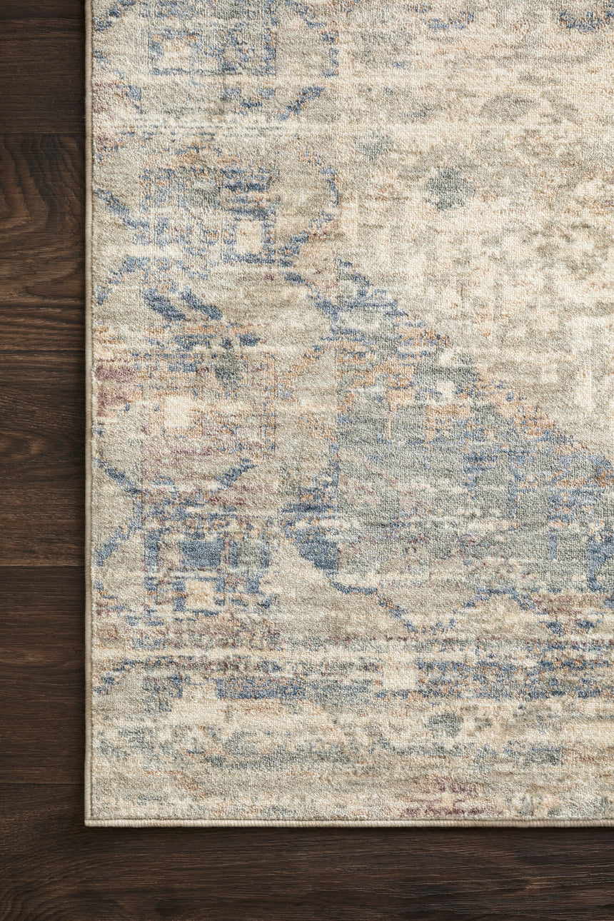 Revere Rug 06 | Ivory / Blue