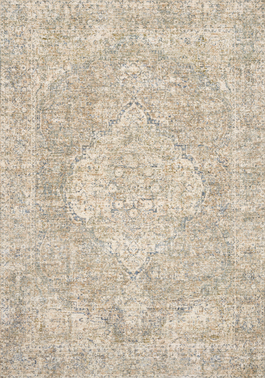 Revere Rug 08 | Granite / Blue
