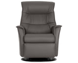 Trend Leather Graphite M | Norwegian Comfort Paramount Recliner - Promo | Valley Ridge Furniture