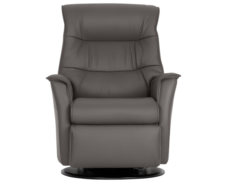 Trend Leather Graphite L | Norwegian Comfort Paramount Recliner - Promo | Valley Ridge Furniture