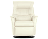 Trend Leather Snow L | Norwegian Comfort Paramount Recliner - Promo | Valley Ridge Furniture