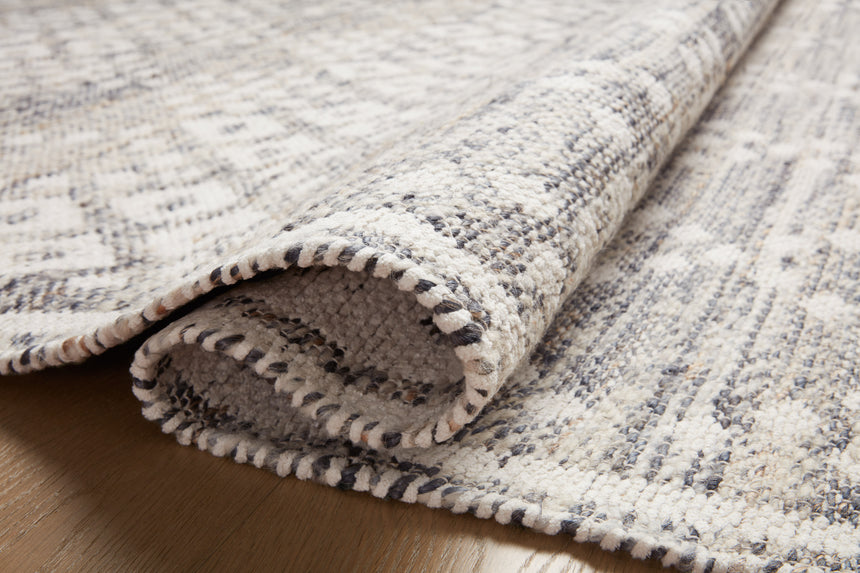 Rivers Rug 01 | Denim / Ivory