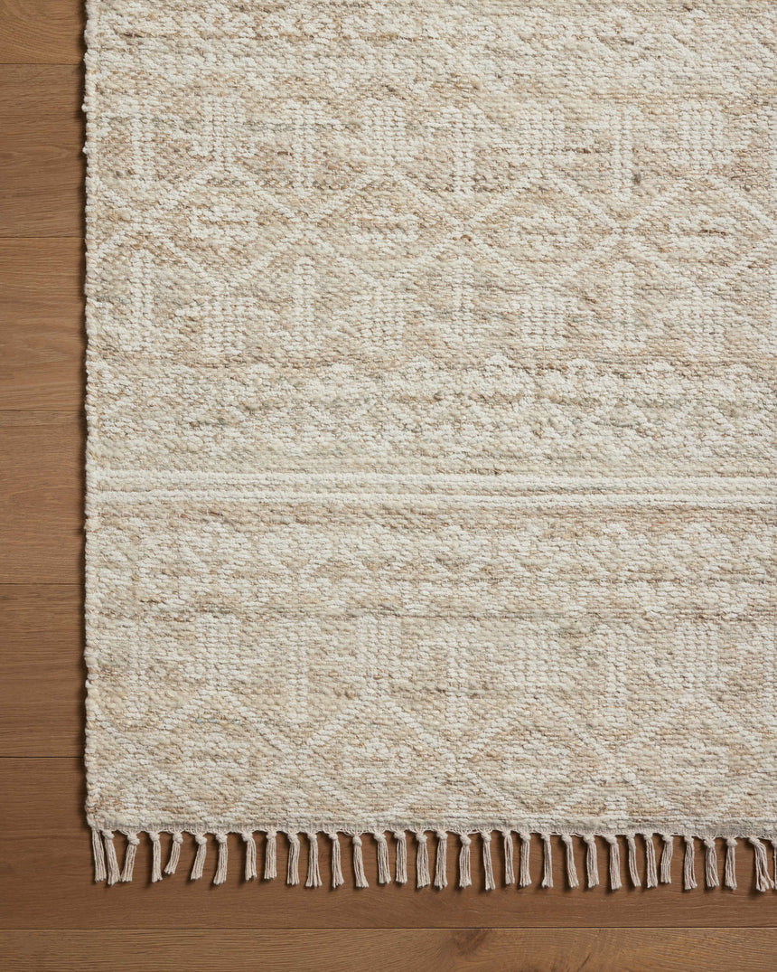 Rivers Rug 03 | Sand / Ivory