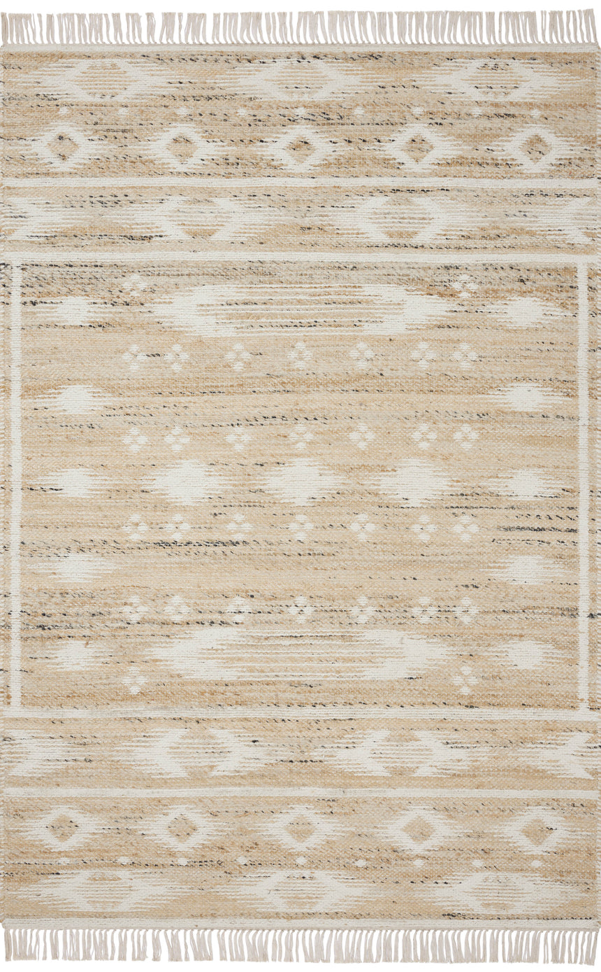 Rivers Rug 04 | Natural / Ivory
