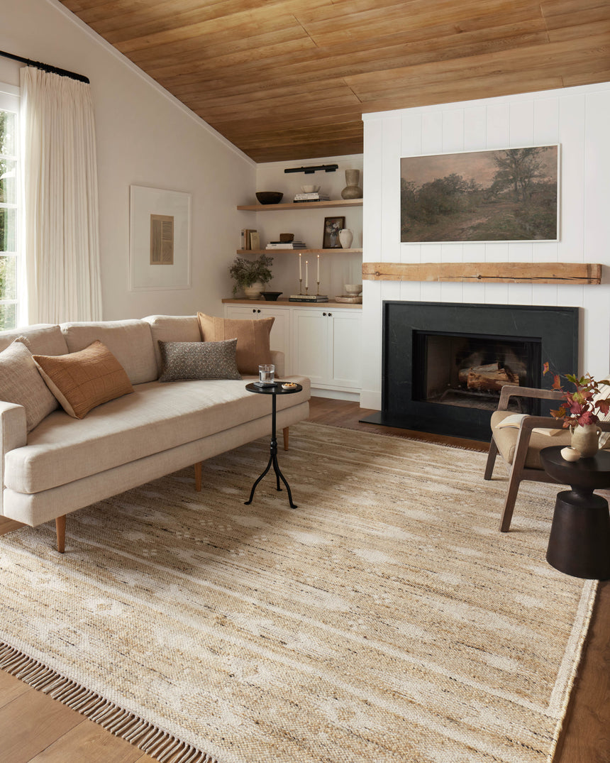 Rivers Rug 04 | Natural / Ivory
