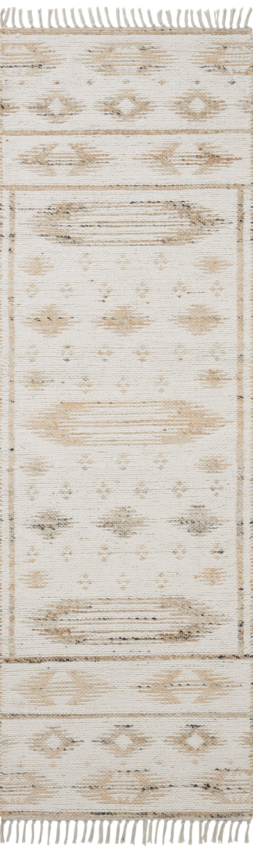 Rivers Rug 04 | Natural / Ivory