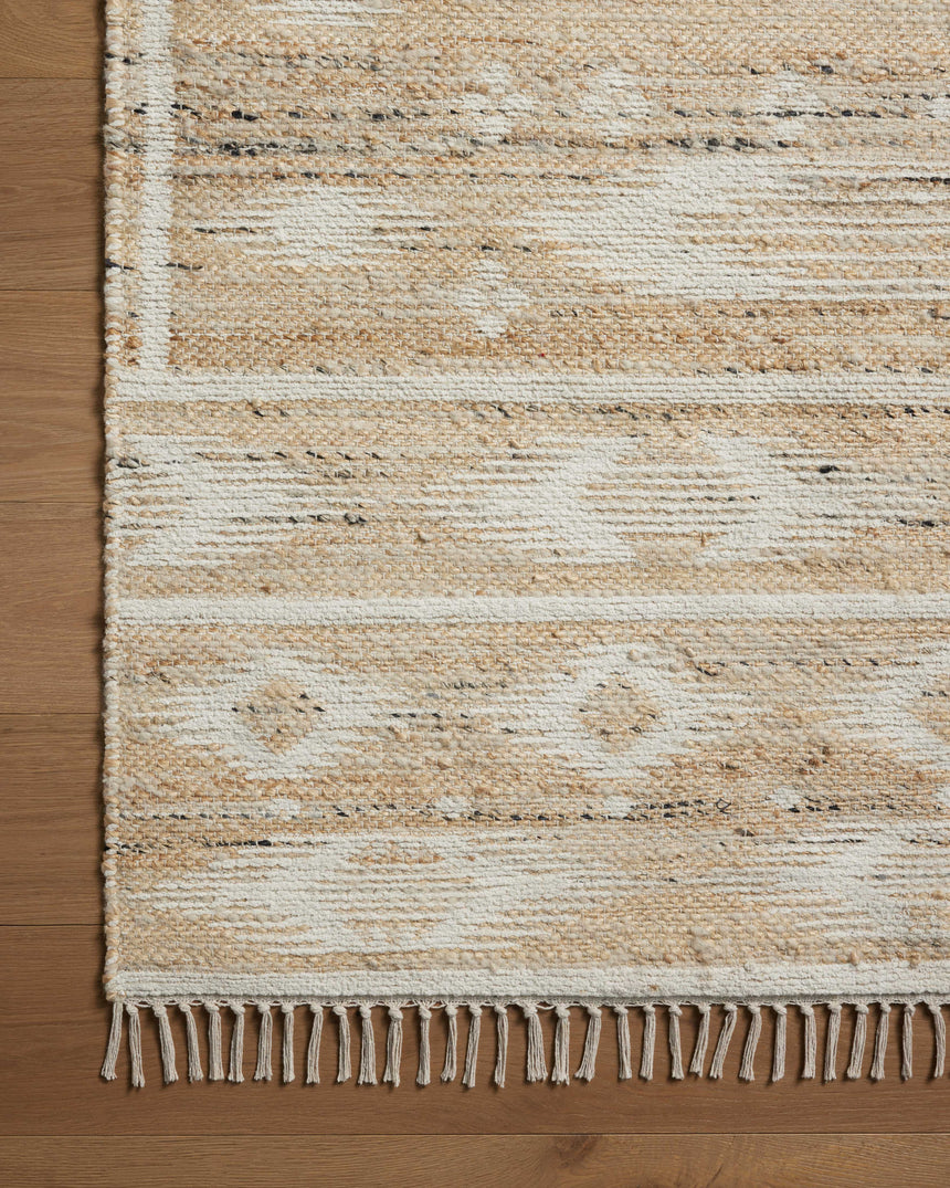 Rivers Rug 04 | Natural / Ivory