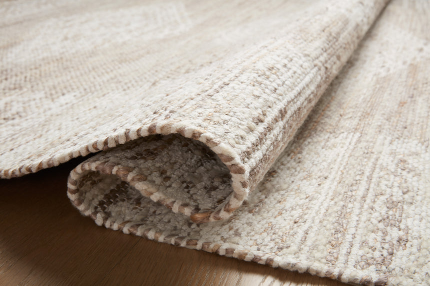 Rivers Rug 05 | Lilac / Ivory