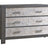 Grigio Brushed Oak with White Bark Oak | Rustico Moderno Double Dresser | Valley Ridge Furniture