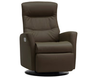Trend Leather Smoke L | Norwegian Comfort Lord Recliner - Promo | Valley Ridge Furniture