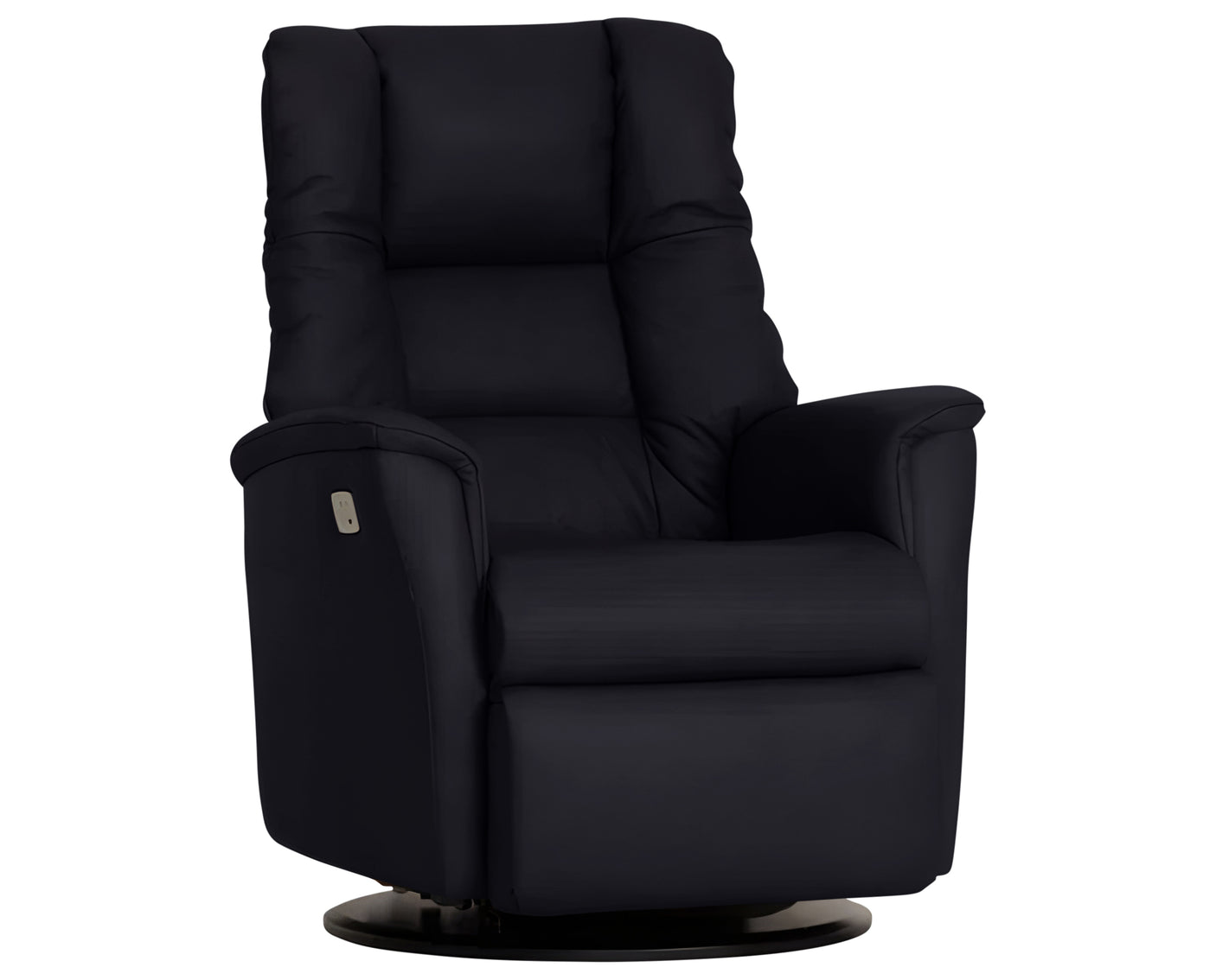 Sauvage Leather Charcoal M | Norwegian Comfort Victor Recliner - Promo | Valley Ridge Furniture