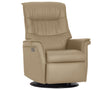 Trend Leather Beige L | Norwegian Comfort Chelsea Recliner - Promo | Valley Ridge Furniture