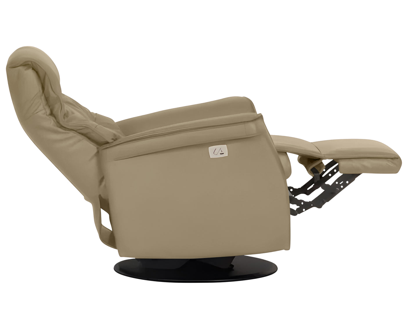 Trend Leather Beige L | Norwegian Comfort Chelsea Recliner - Promo | Valley Ridge Furniture