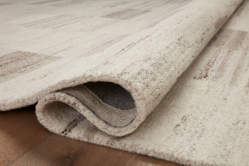 Rocky Rug 04 | Ivory / Dove
