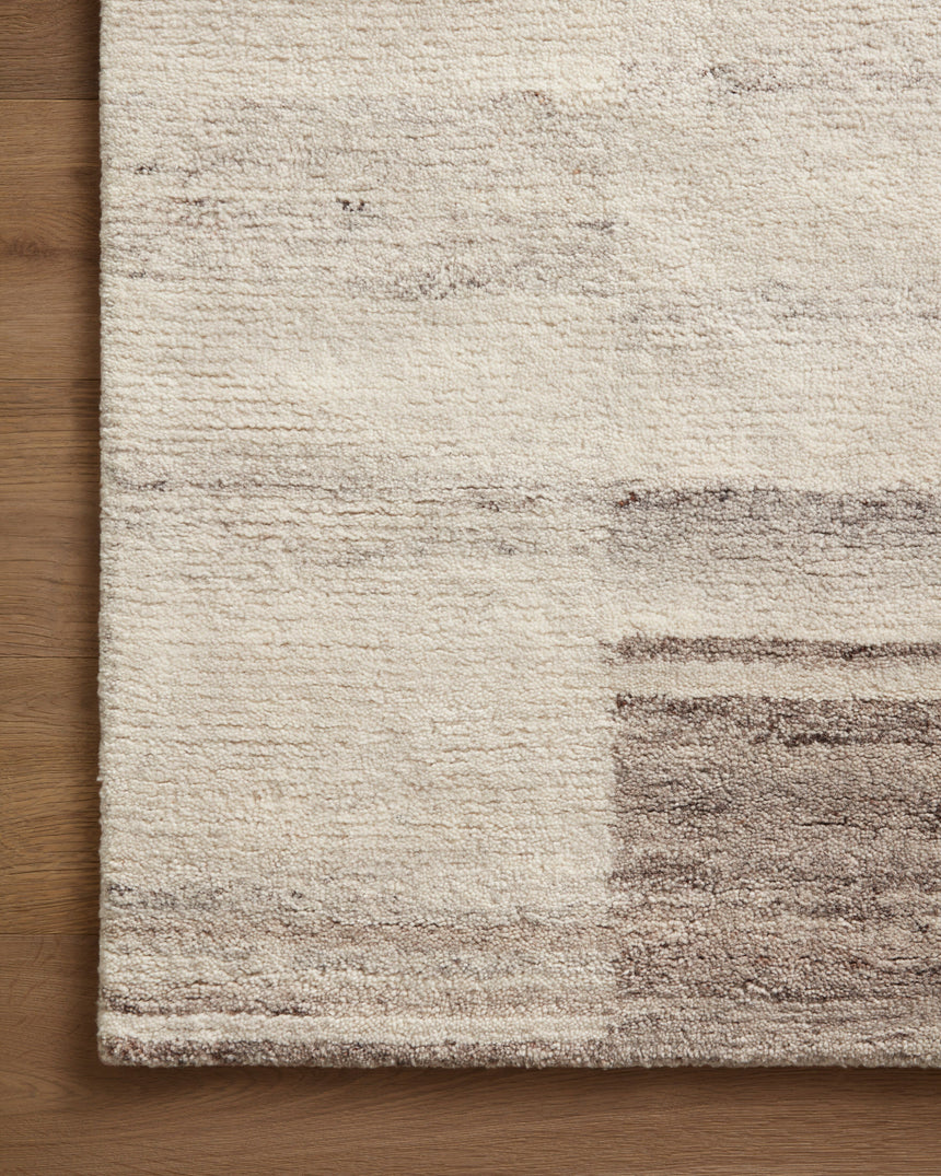 Rocky Rug 04 | Ivory / Dove